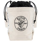 Klein Tools 5416TCP Bolt Bag-Canvas W/Closure/Pkt