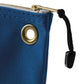 Klein Tools 5539BLU Zipper Bag, Canvas Consumables Tool Pouch, Blue
