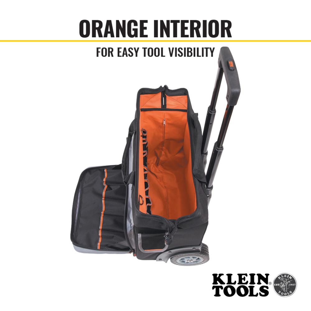 Klein Tools 55452RTB Rolling Tool Bag