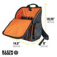 Klein Tools 55482 Tradesman Pro Tool Station Tool Bag Backpack, 21 Pockets