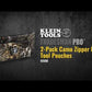 Klein Tools 55560 Zipper Bags, Camo Tool Pouches, 2-Pack