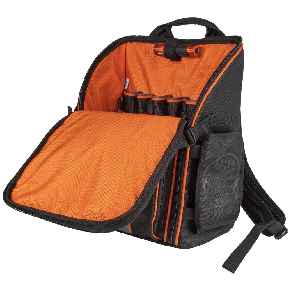 Klein Tools 55655 Klein Tools Tradesman Pro Tool Station Tool Bag Backpacks With Worklight