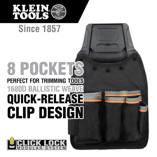 Klein Tools 55914 Klein Tools Tradesman Pro Modular Tool Pouches With Belt Clip