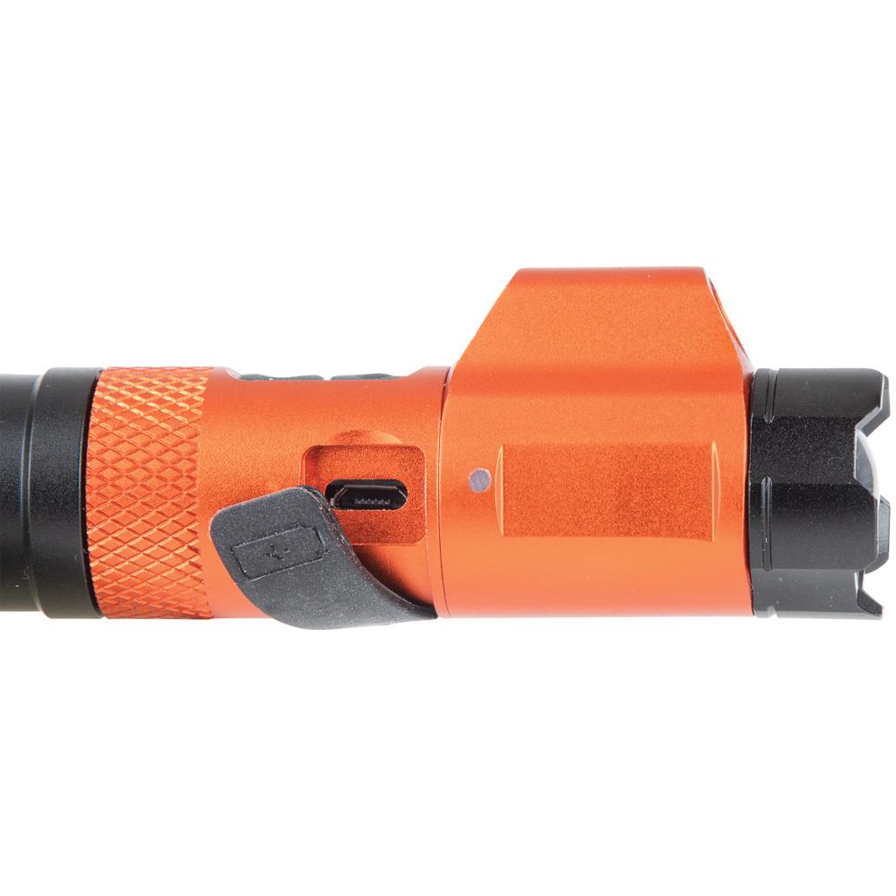 Klein Tools 56040 Rechargeable Focus Flashlight With Laser