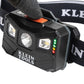 Klein Tools 56048 Rechargeable Headlamp With Fabric Strap, 400 Lumens, All-Day Runtime