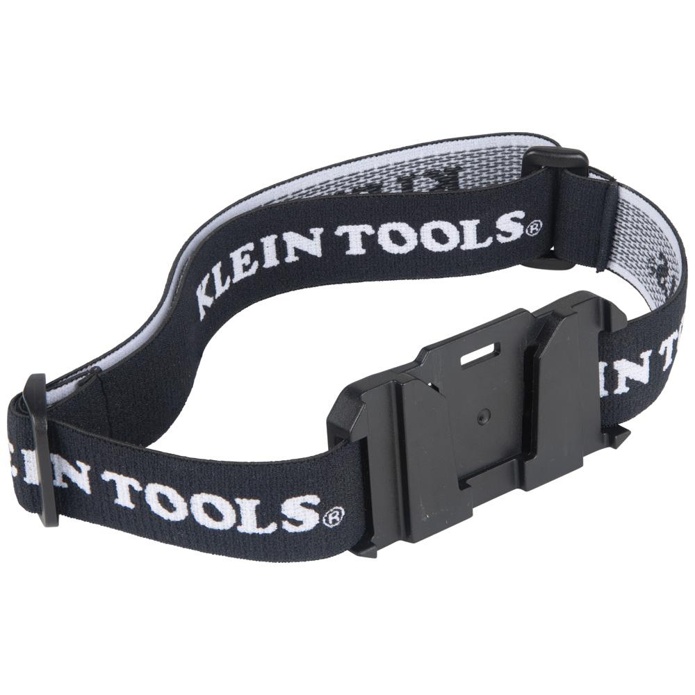 Klein Tools 56048 Rechargeable Headlamp With Fabric Strap, 400 Lumens, All-Day Runtime