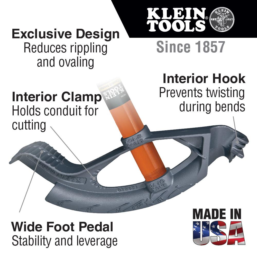 Klein Tools 56211 1-1/4-Inch Iron Conduit Bender Head