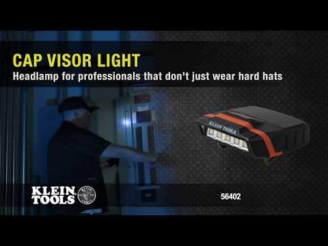 Klein Tools 56402 Klein Tools Cap Visor Light, Led