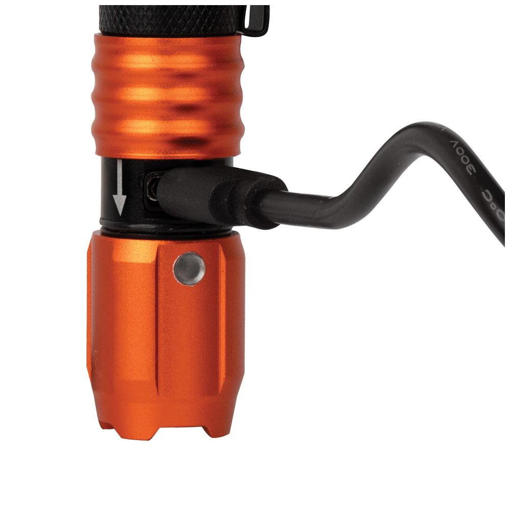 Klein Tools 56411 Rechargeable Waterproof Led Pocket Light With Lanyard