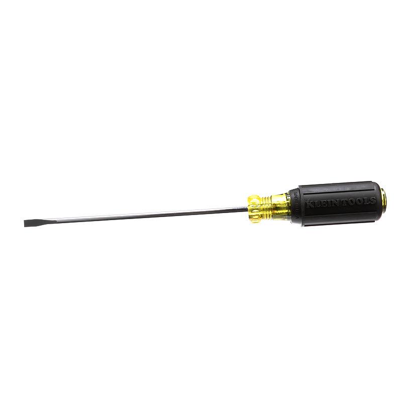 Klein Tools 601-6 3/16-Inch Cabinet Tip Screwdriver 6-Inch