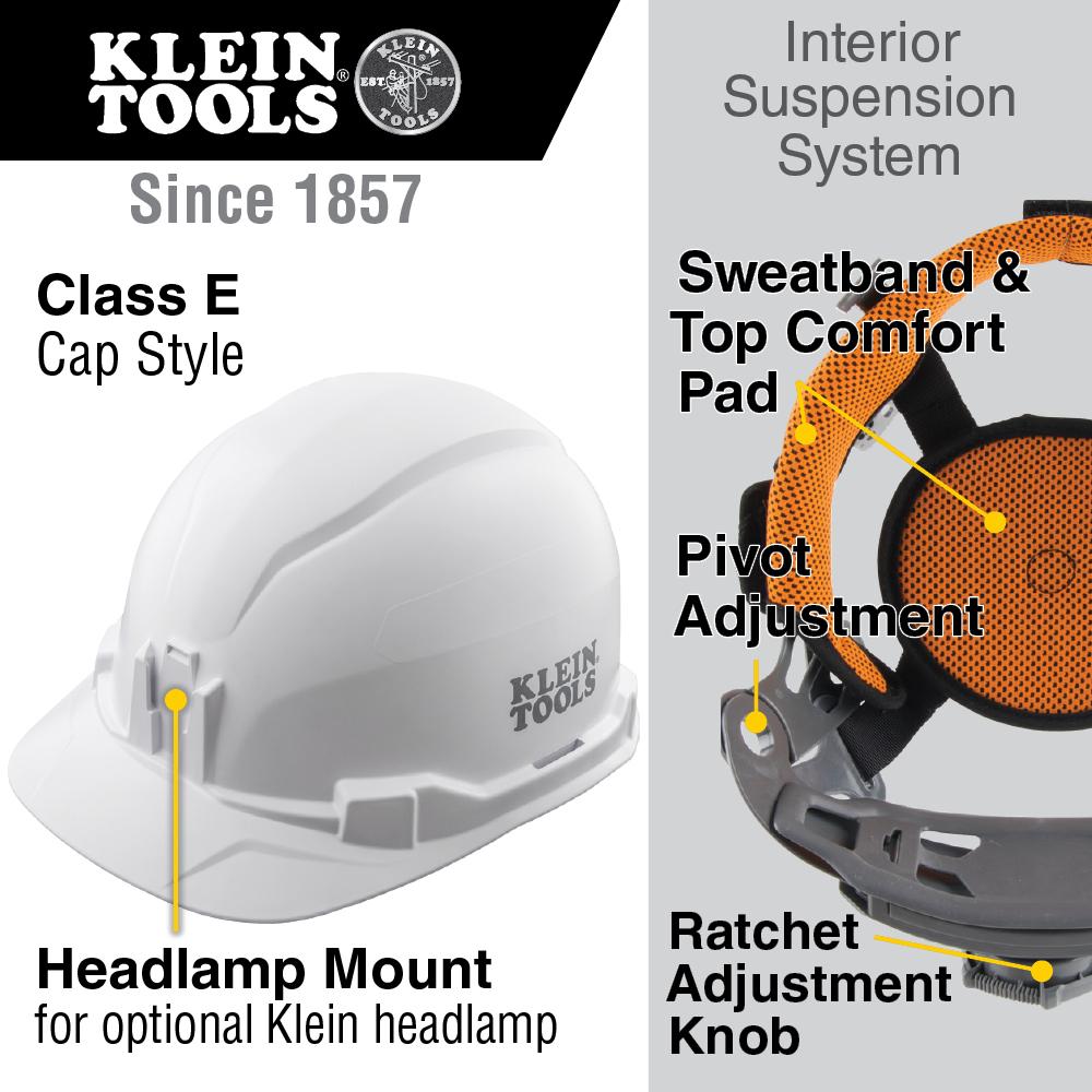 Klein Tools 60100 Klein Tools Hard Hats & Caps