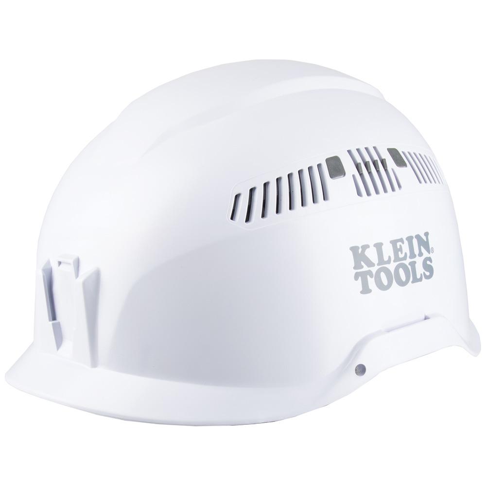 Klein Tools 60149 Safety Helmet, Vented-Class C, White