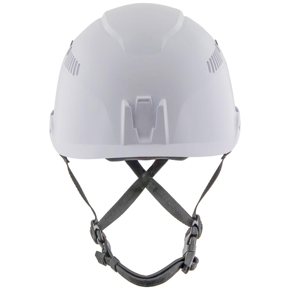 Klein Tools 60149 Safety Helmet, Vented-Class C, White