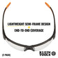 Klein Tools 60172 Pro Safety Glasses-Wide Lens, 2-Pack