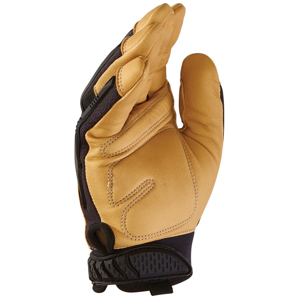 Klein Tools 60188 Leather Work Gloves, Large, Pair