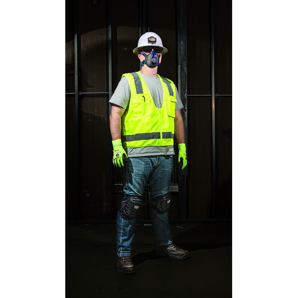 Klein Tools 60244 P100 Half-Mask Respirator, M/L