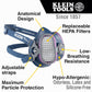 Klein Tools 60245 P100 Half-Mask Respirator Replacement Filter