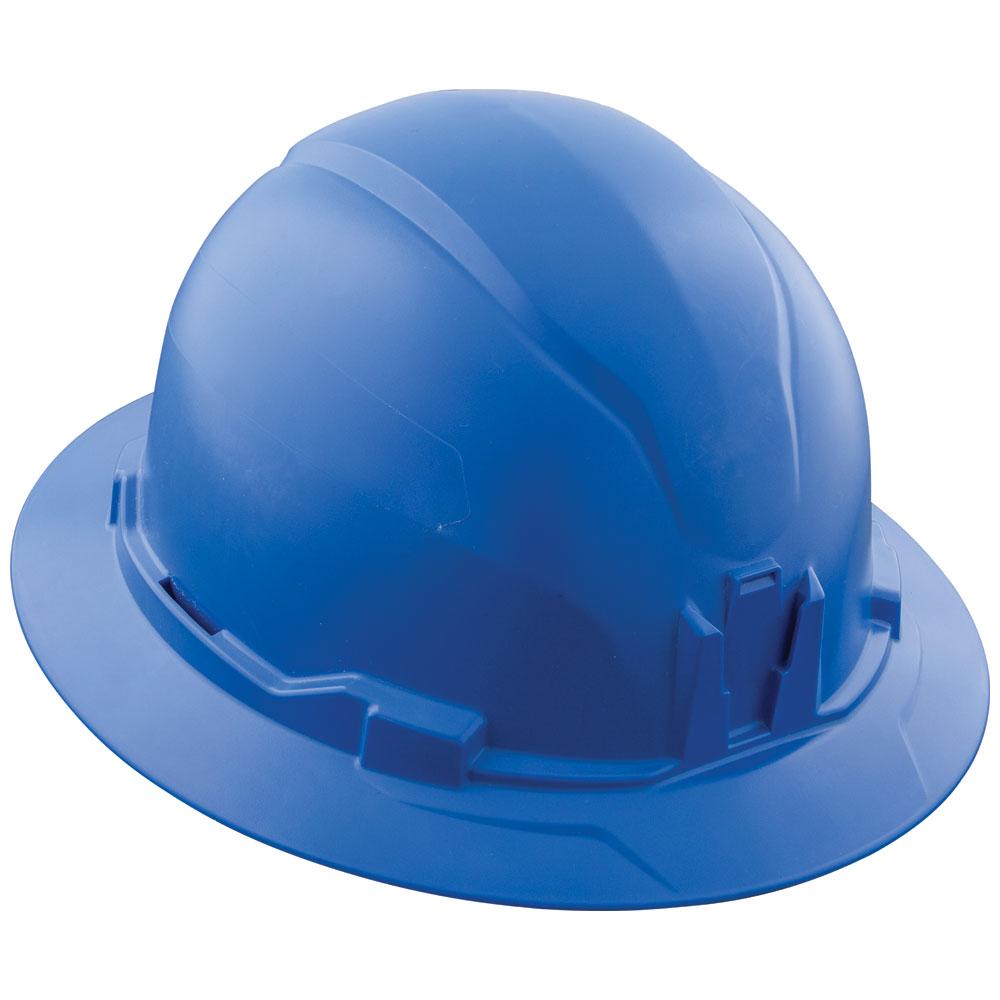 Klein Tools 60249 Hard Hat, Non-Vented, Full Brim Style , Blue