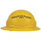 Klein Tools 60262 Hard Hat, Vented, Full Brim Style, Yellow