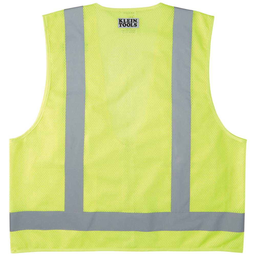 Klein Tools 60268 Safety Vest, High-Visibility Reflective Vest, Xl