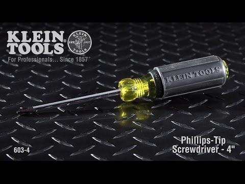 Klein Tools 603-4 #2 Phillips Scdr