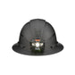 Klein Tools 60346 Hard Hat, Premium Karbn Pattern, Non-Vented Full Brim, Class E, Lamp