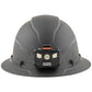 Klein Tools 60346 Hard Hat, Premium Karbn Pattern, Non-Vented Full Brim, Class E, Lamp