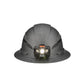 Klein Tools 60347 Hard Hat, Premium Karbn Pattern, Vented Full Brim, Class C, Lamp