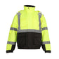 Klein Tools 60364 High-Visibility Winter Bomber Jacket, L