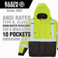 Klein Tools 60380 High-Visibility Winter Bomber Jacket, Xl