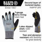 Klein Tools 60390 Thermal Dipped Gloves, Extra-Large