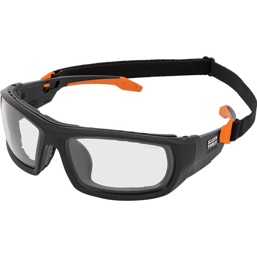 Klein Tools 60470 Professional Full-Frame Gasket Safety Glasses, Clear Lens