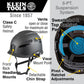 Klein Tools 60516 Safety Helmet, Premium Karbn Pattern, Class C, Vented