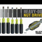 Klein Tools 635-6 6-Pc Heavy-Duty Nut Driver St/Wthrough-Handles