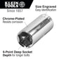 Klein Tools 65508 3/8 In Dr Socket Set