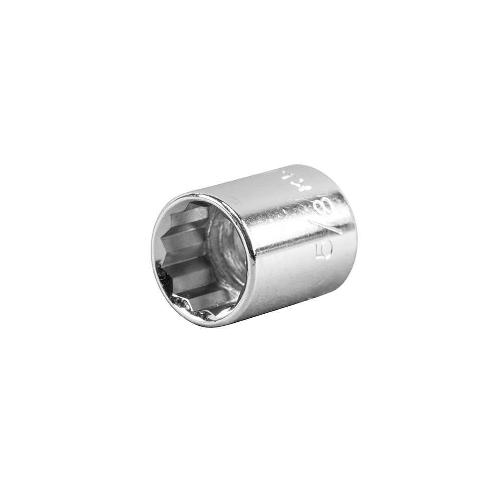 Klein Tools 65704 5/8-Inch Standard 12-Point Socket, 3/8-Inch Drive