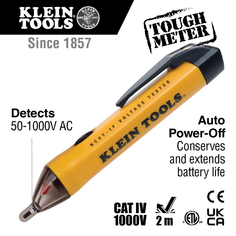 Klein Tools 69149P Test Kit With Multimeter, Non-Contact Volt Tester, Receptacle Tester