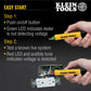 Klein Tools 69149P Test Kit With Multimeter, Non-Contact Volt Tester, Receptacle Tester