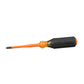 Klein Tools 6934INS Slim-Tip Insulated Screwdriver, #2 Phillips, 4-Inch Round Shank