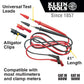 Klein Tools 69410 Replacement Test Lead Set, Right Angle