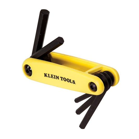 Klein Tools 70570 Grip-It® Hex Key Set, 5-Key, Sae Sizes