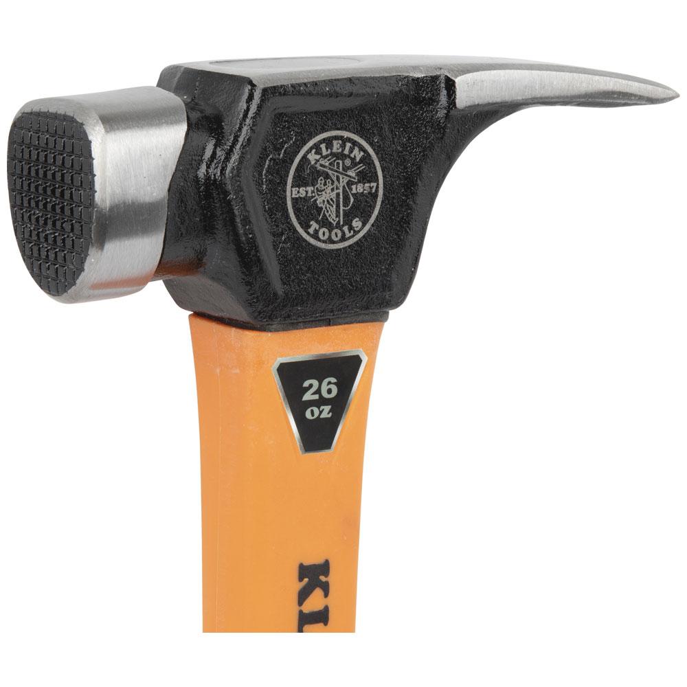 Klein Tools 832-26 Lineman'S Claw Milled Hammer