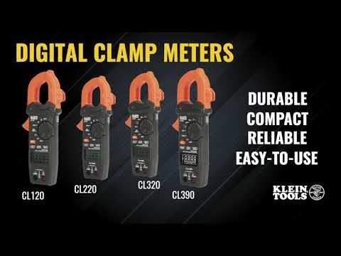 Klein Tools CL120VP Clamp Meter Electrical Test Kit