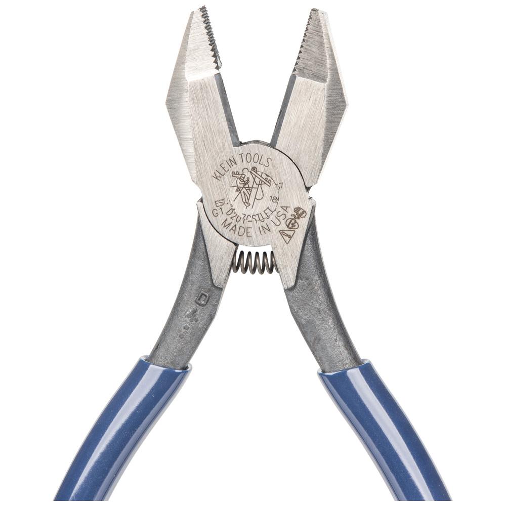 Klein Tools D201-7CSTLFT Klein Tools D2017Cstlft Klein Tools Ironworker'S Left-Handed Spring-Loaded Rebar Pliers