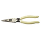 Klein Tools D203-8-GLW Pliers, Needle Nose Side-Cutters, High-Visibility, 8-Inch