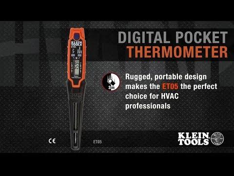 Klein Tools ET05 Digital Pocket Thermometer