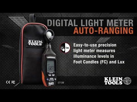 Klein Tools ET130 Digital Light Meter