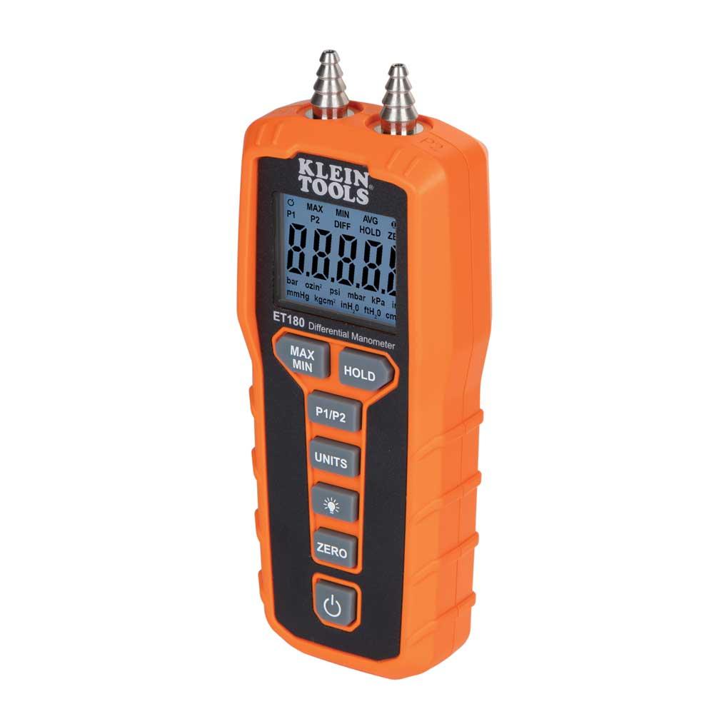 Klein Tools ET180 Digital Differential Manometer