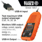 Klein Tools ET910 Klein Tools Usb Digital Meter And Tester, Usb-A (Type A)