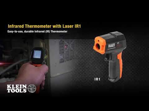 Klein Tools IR1KIT Infrared Thermometer With Gfci Receptacle Tester